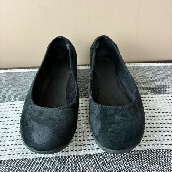 Merrell Select Grip Women’s 7.5 Black Suede Ballet Flats - Picture 2 of 8